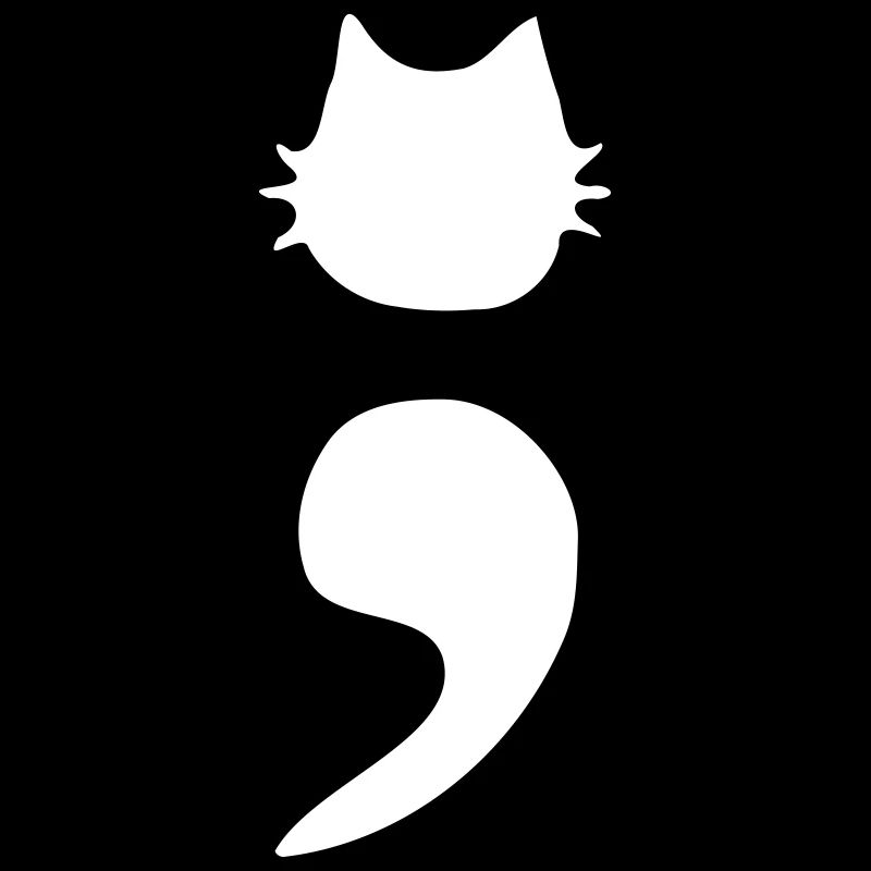 Point-virgule chat