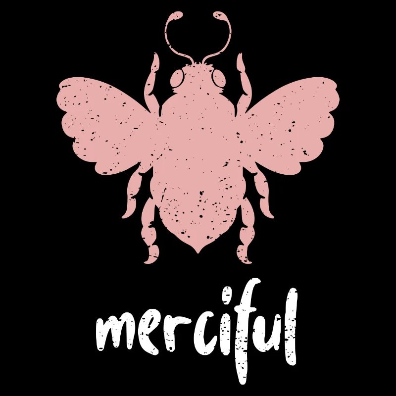 Rosa Bee Merciful Biene Be Merciful