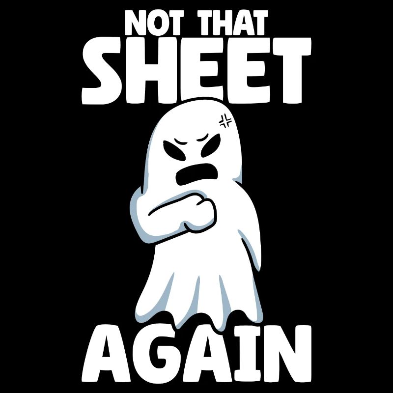 Femmes Pas ce drap à nouveau Ghost Retro Halloween