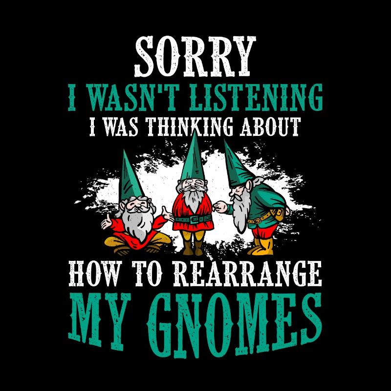 Gnomies Gartenarbeit Gartenzwerg