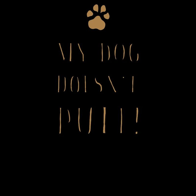 Funshirt Dogs: My dog doesn't pull!