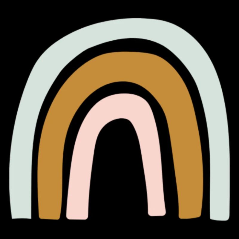 Regenbogen Pastell