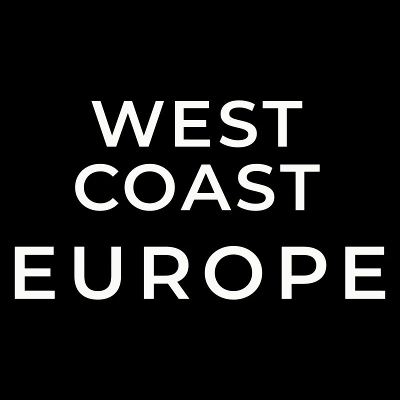 Typografie Westküste Europa