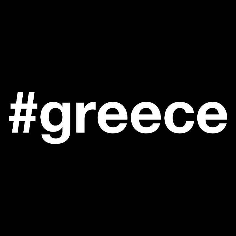 GREECE Hashtag