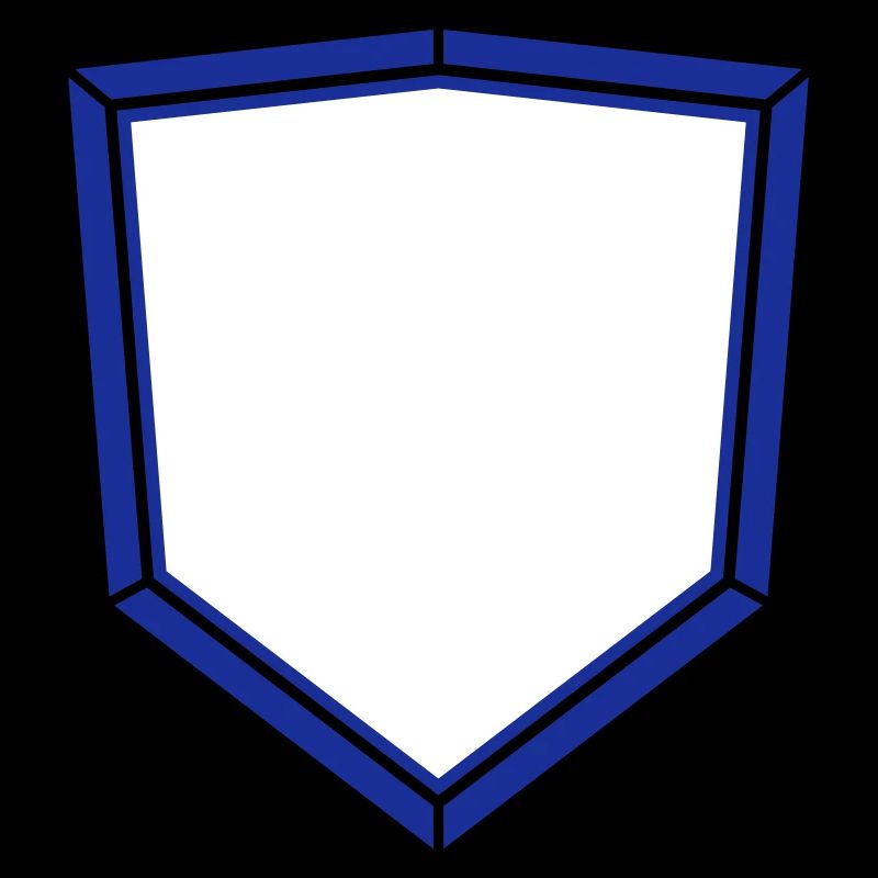 square shield emblem emblem frame banner design lo