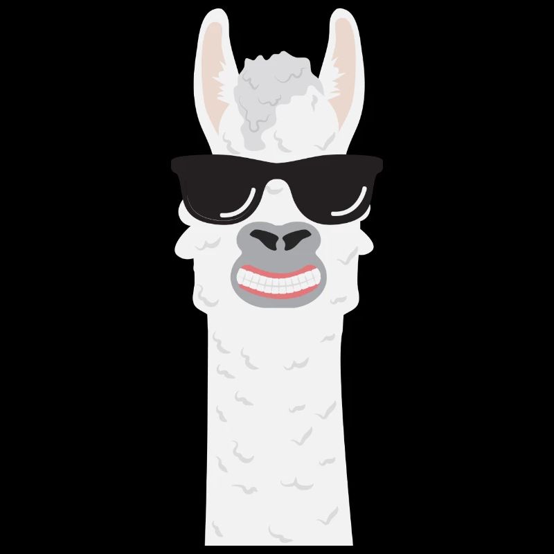 Alpaca Lama Cool Party Alpaca