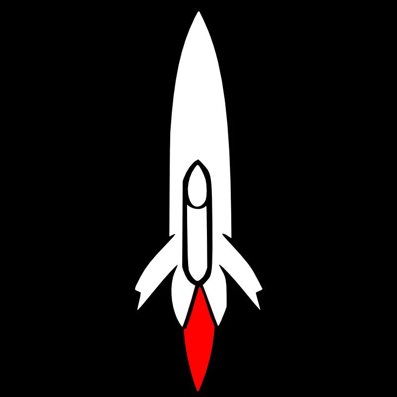 Vecteur de vol spatial spatial de fusée spatiale