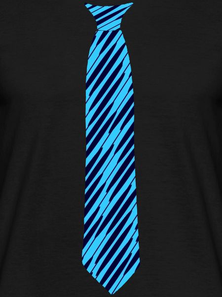 tie pattern oblique blue