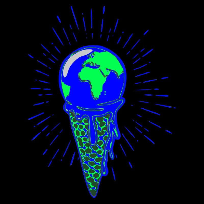 Boule de glace Monde Climat Terre