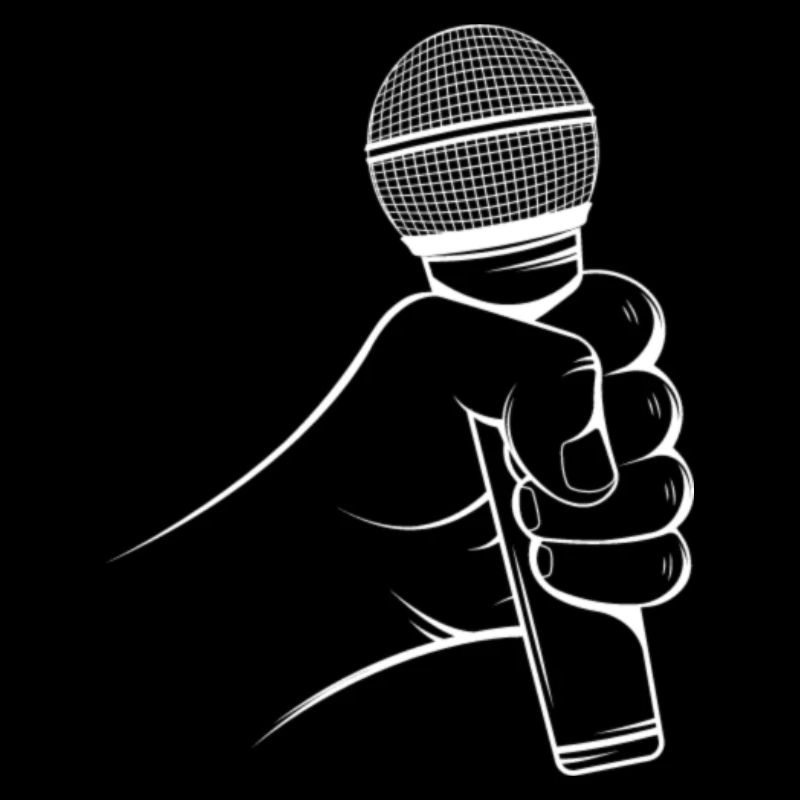 Mikrofon Interview witzig Rapper Mic