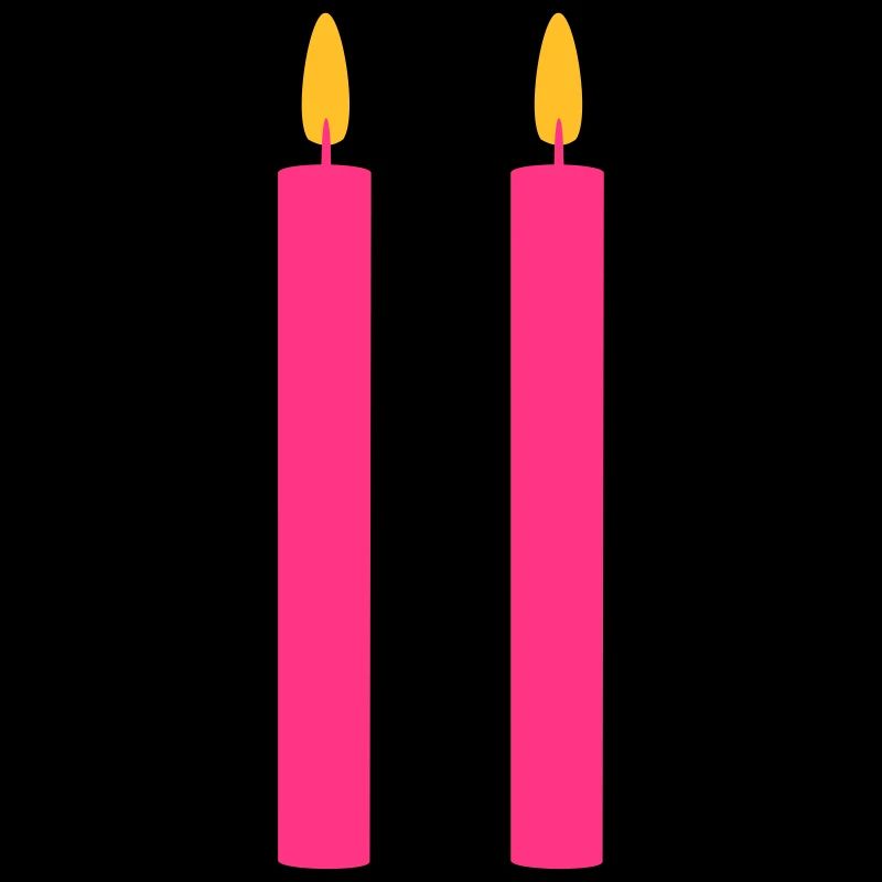 2 Candles / / two / / Second Birthday / / second