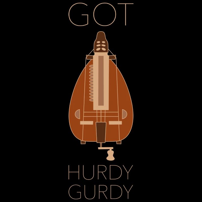 Hurdy Gurdy Funny Medieval Gift