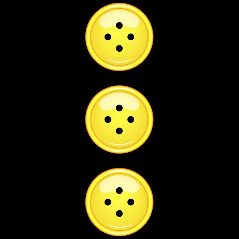 boutons colorés bouton jaune bouton extravagant mode