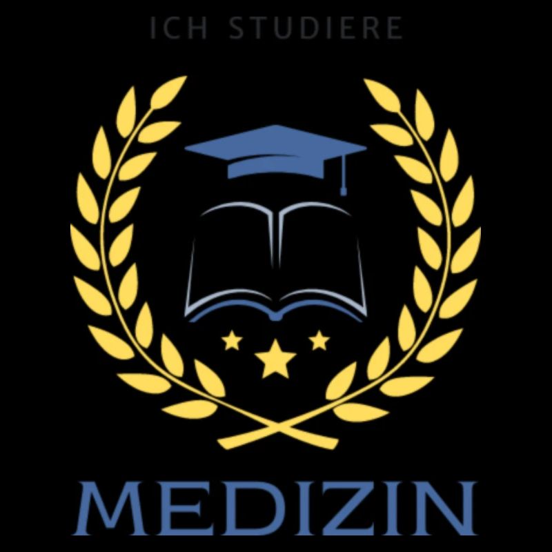 Ich studiere Medizin - Stolzer Medizinstudent