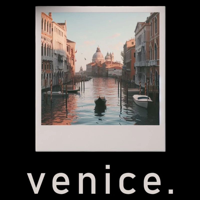 St. Mark's Basilica Venice Retro Photo