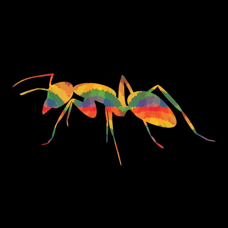 Colored ants T-Shirts