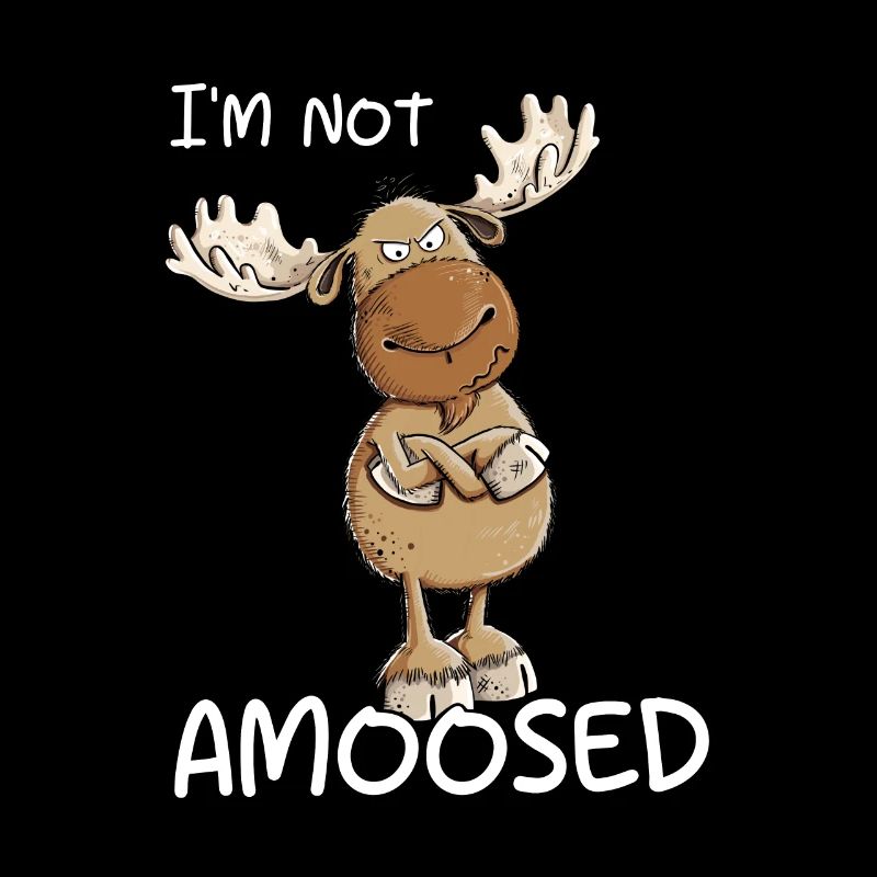 Funny Moose I Moose I Deer Reindeer Pun