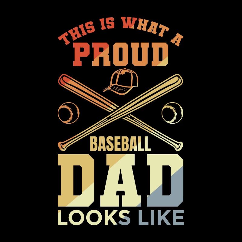 Funny baseball dad