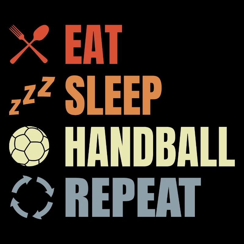 Manger dormir Handball Répéter