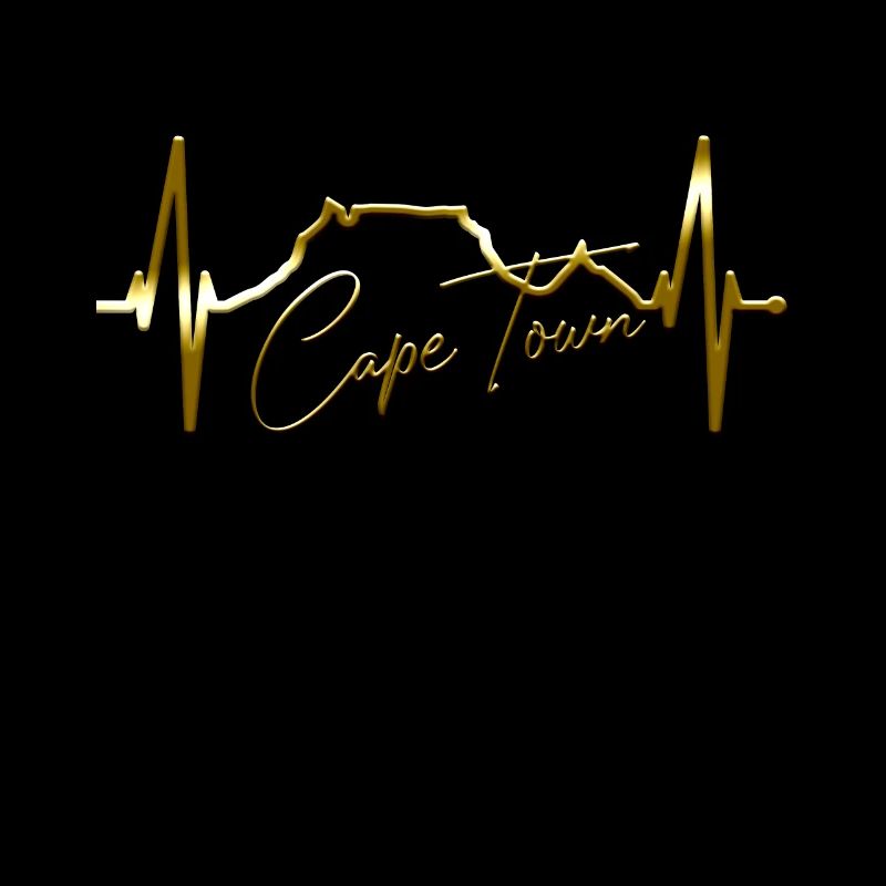 Cape Town Skyline Heartbeat Afrique du Sud Table Mountain