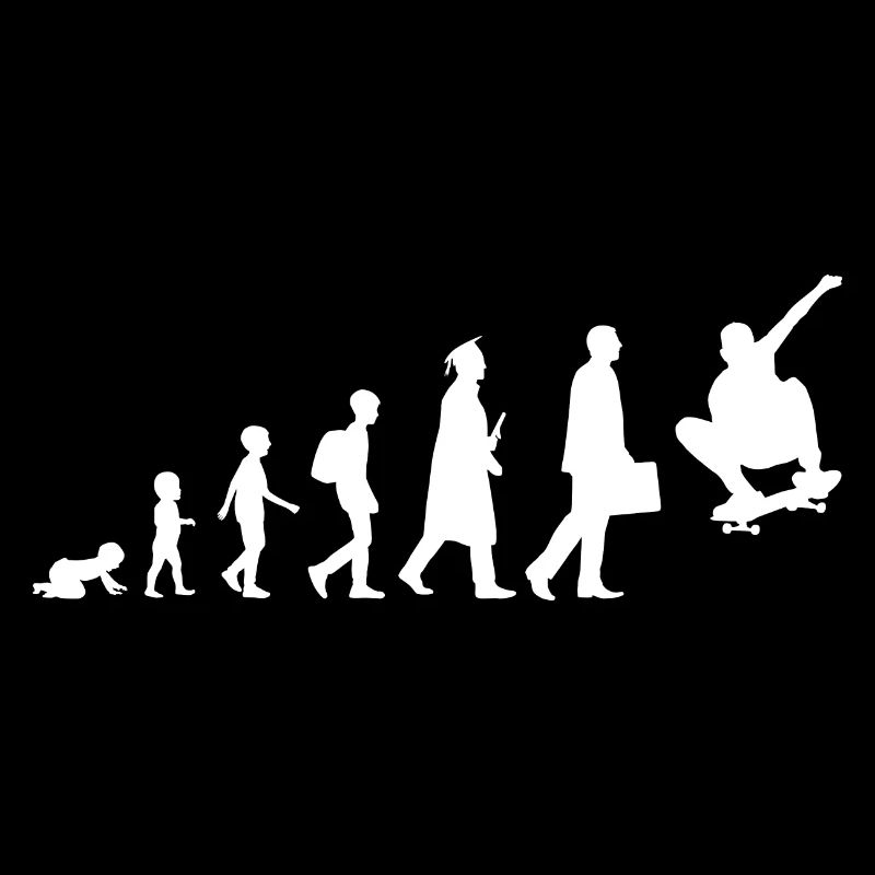 Development of a skateboarder