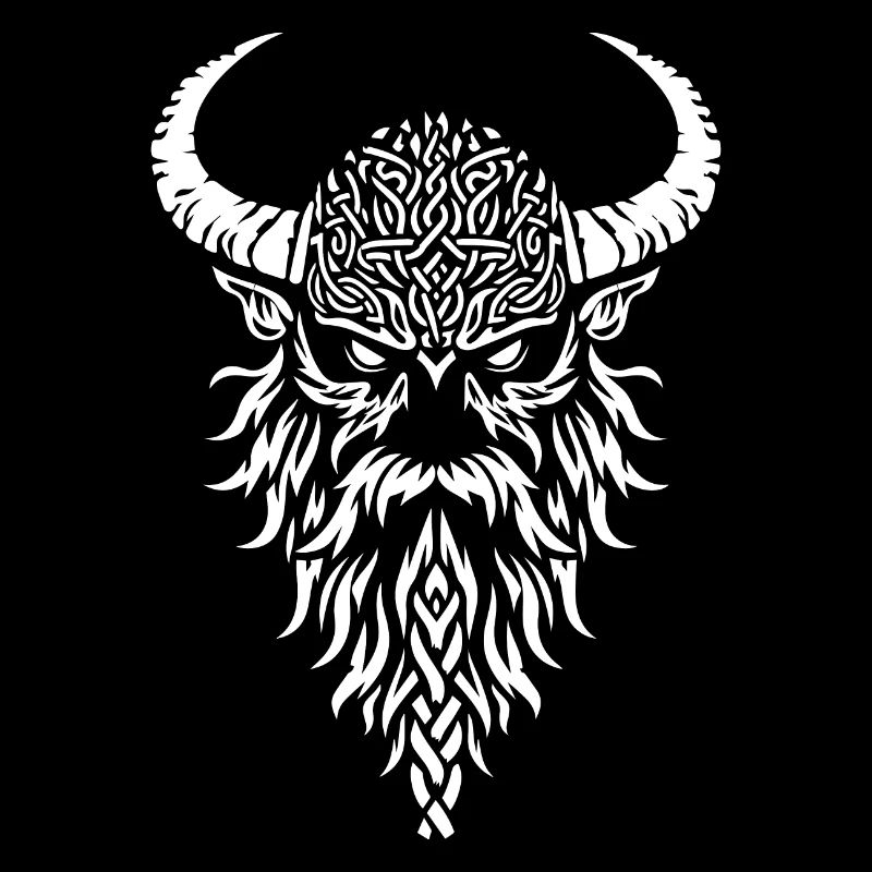 Wikinger-Kriegerkopf