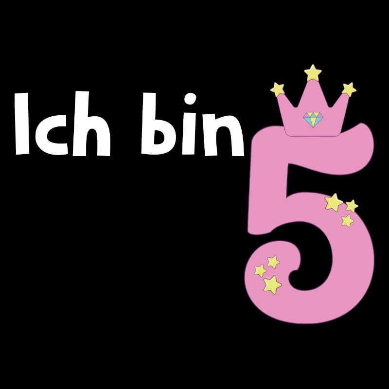 Ich bin schon 5 Mädchen 5 Jahre alt
