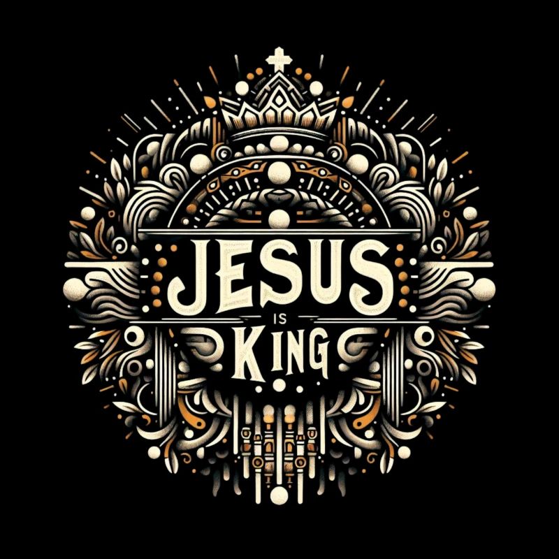 Jesus is King Ornament Tee