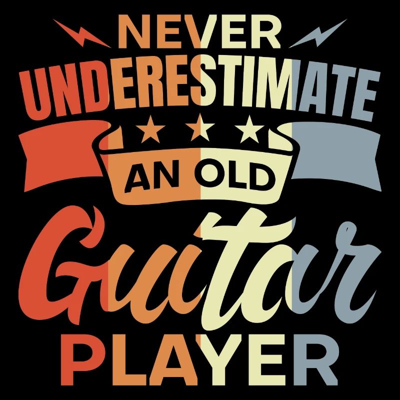 Never Underestimate An Old Guitar Player