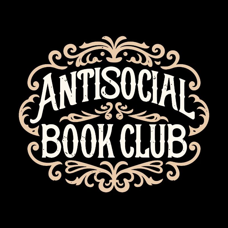 Antisocial book club funny introvert reader gothic