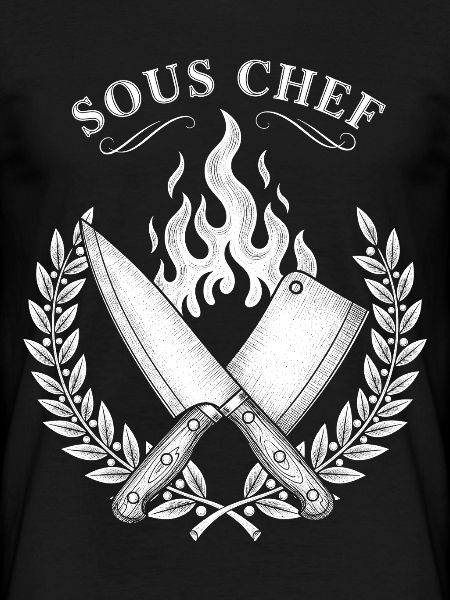 Sous-chef Flammes Conception de cuisson