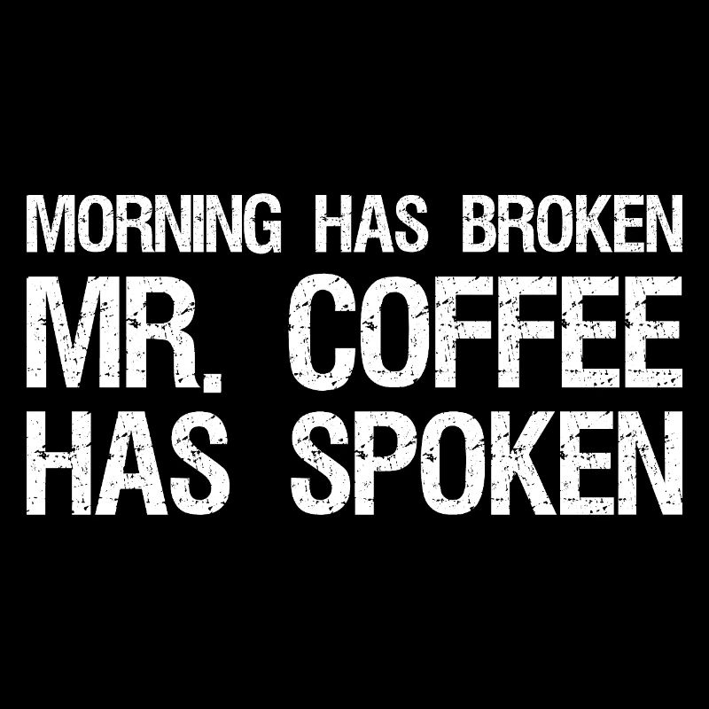 le matin s’est levé M. Le café a parlé