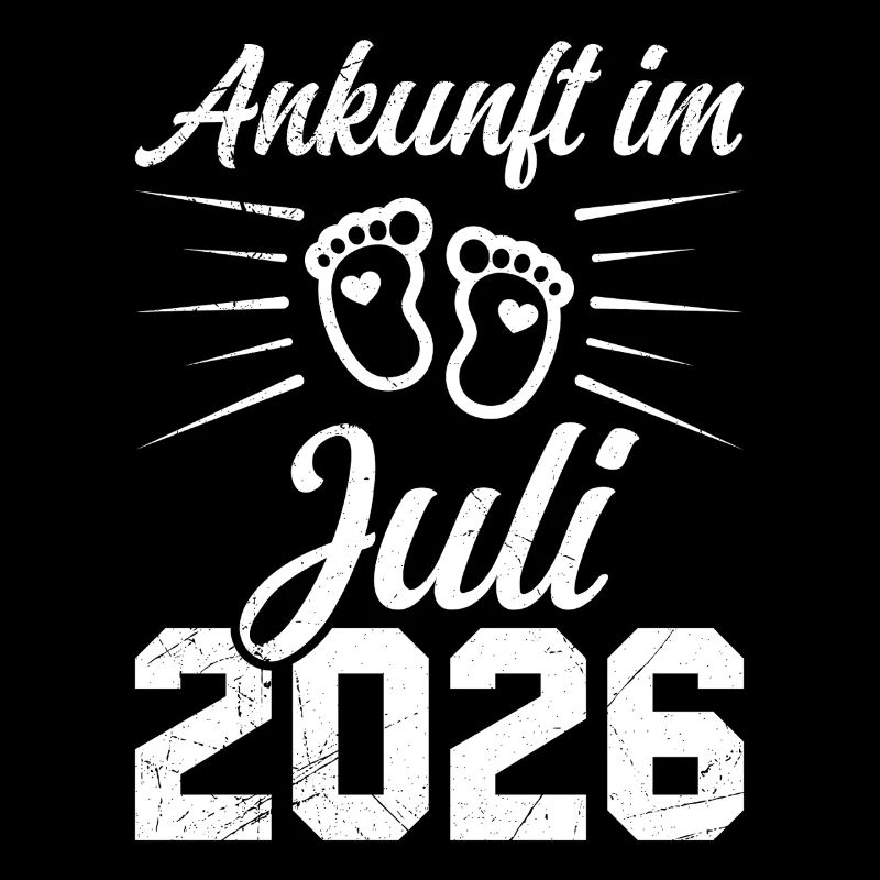 Werdende Mutter ANKUNFT IM JULI 2026 Lustig