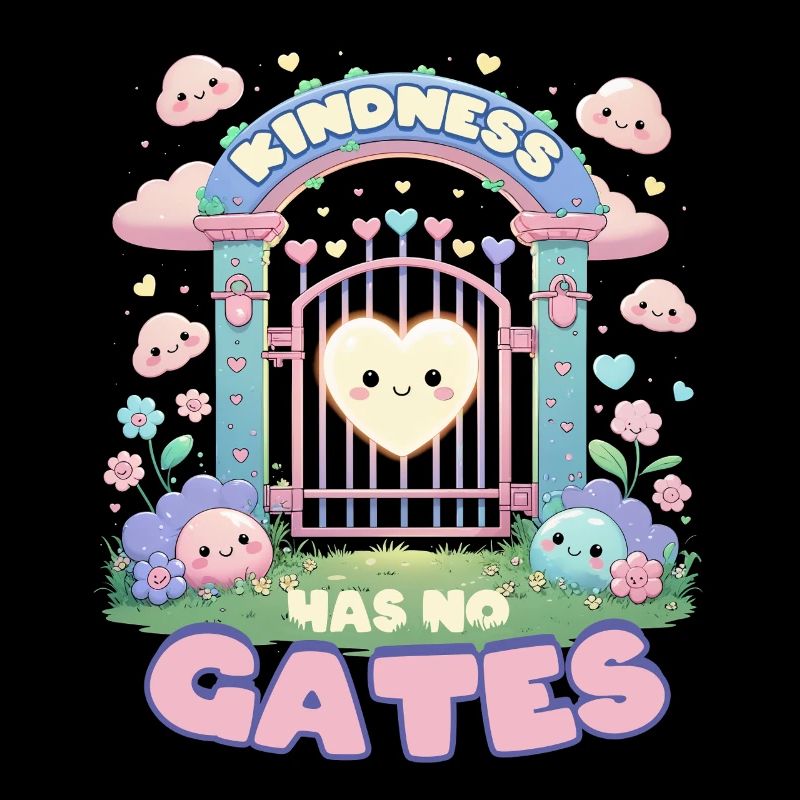 Humanity Equality Kindness Has No Gates