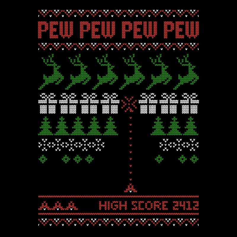 Pew Pew Pew Pew | Jeu de tir | Noël moche