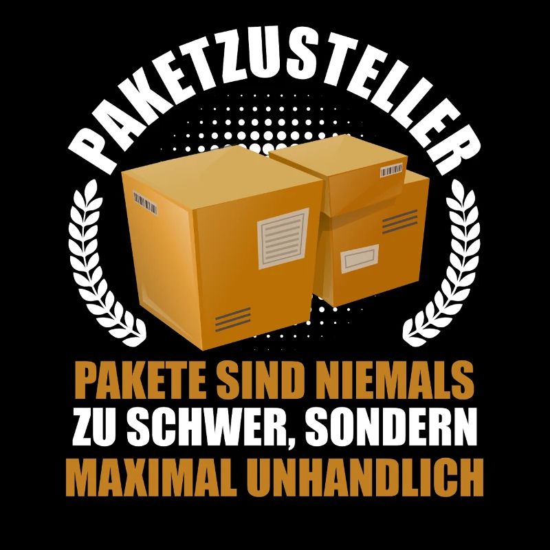 PARCEL DELIVERERS Parcels are never too heavy Fun