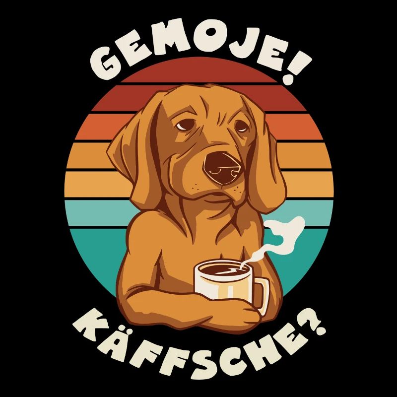 Hessen Humor Kaffee Hund GEMOJE KÄFFSCHE Hessisch