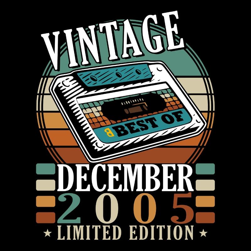 Édition limitée Vintage décembre 2005