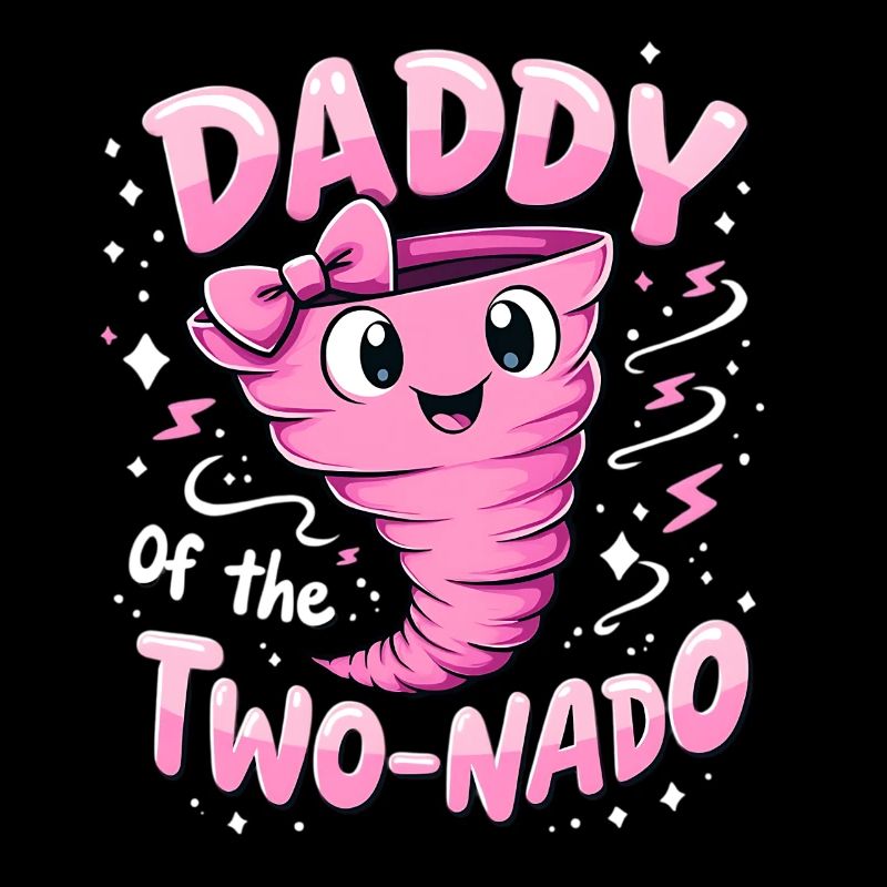 Daddy Two-Nado Pink Swirl