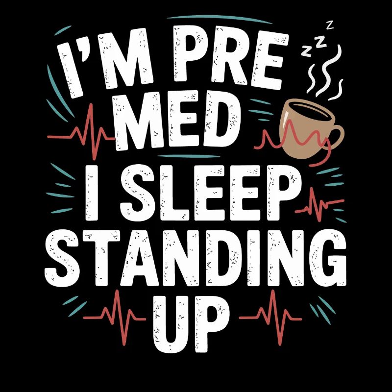 I am Premed: Sleeping Standing