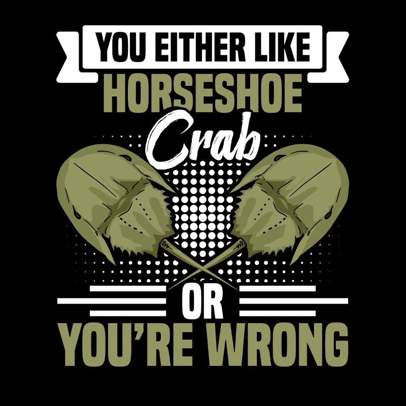 Décoration arthropode en crabe fer à cheval Encycloart
