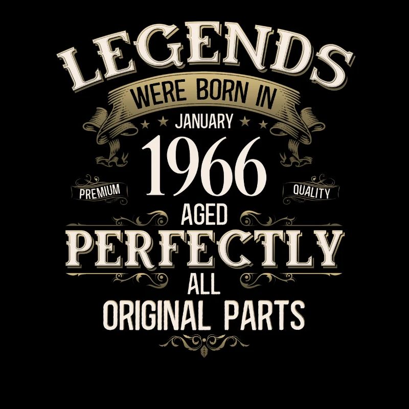 60th Birthday Legend January 1966