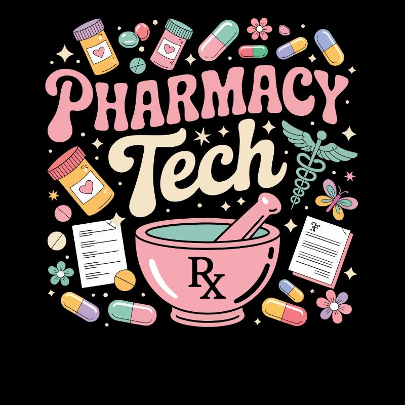 PharmaTech Pharmacy Illustration