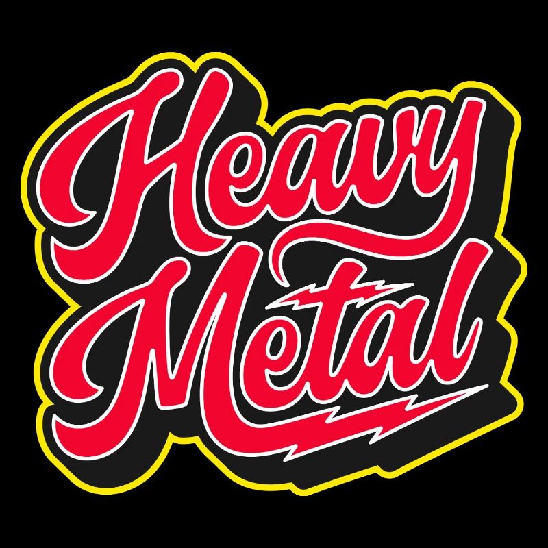 Heavy Metal Bold 3D Script
