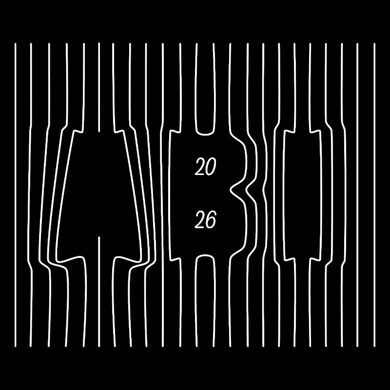 Lebenslinien | Abi 2026 - Abitur - Geschenk