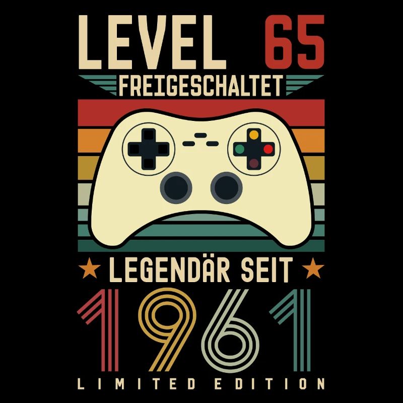 Level 65 Unlocked Legendary since 1961 Man 65