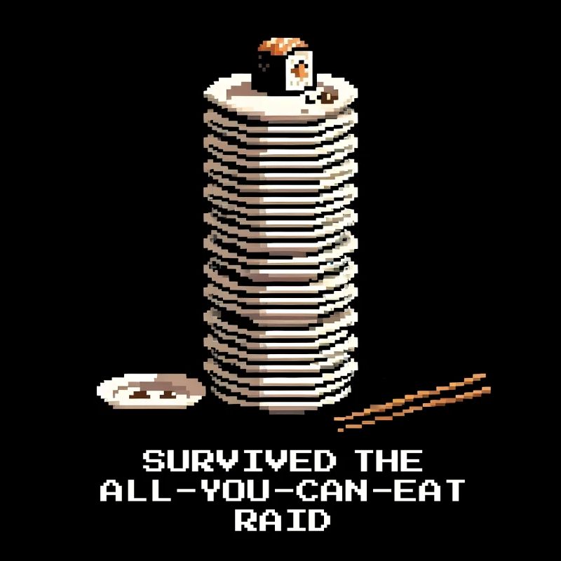 Survived All-You-Can-Eat Raid | Sushi Buffet