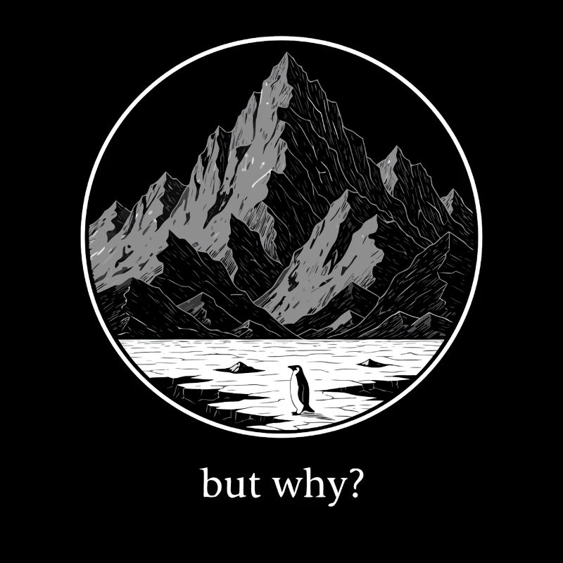 Funny Nihilistic Penguin