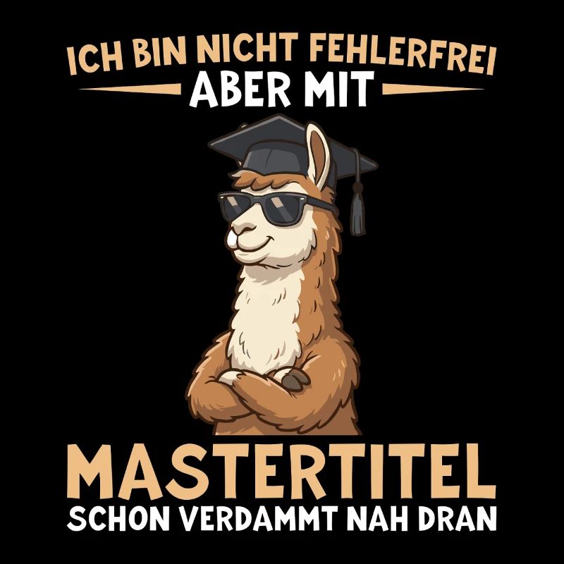 Master's Title Lama: Almost Flawless Graduation