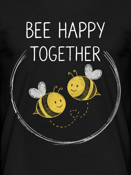 Bienen Bee Happy Together Paar